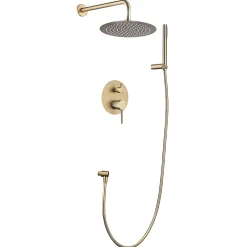 Lomazoo Set de douche encastré Solara doré