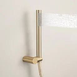 Lomazoo Set de douche encastré Solara doré