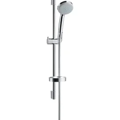 Colonne De Douche Sans Robinetterie|Hansgrohe Set de douche Vario EcoSmart avec barre Unica'C 65 cm et porte-savon chromé Croma 100