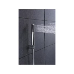 Imex Products Set douche en laiton et zamak chrome avec tuyau PVC 180 cm et douchette ronde