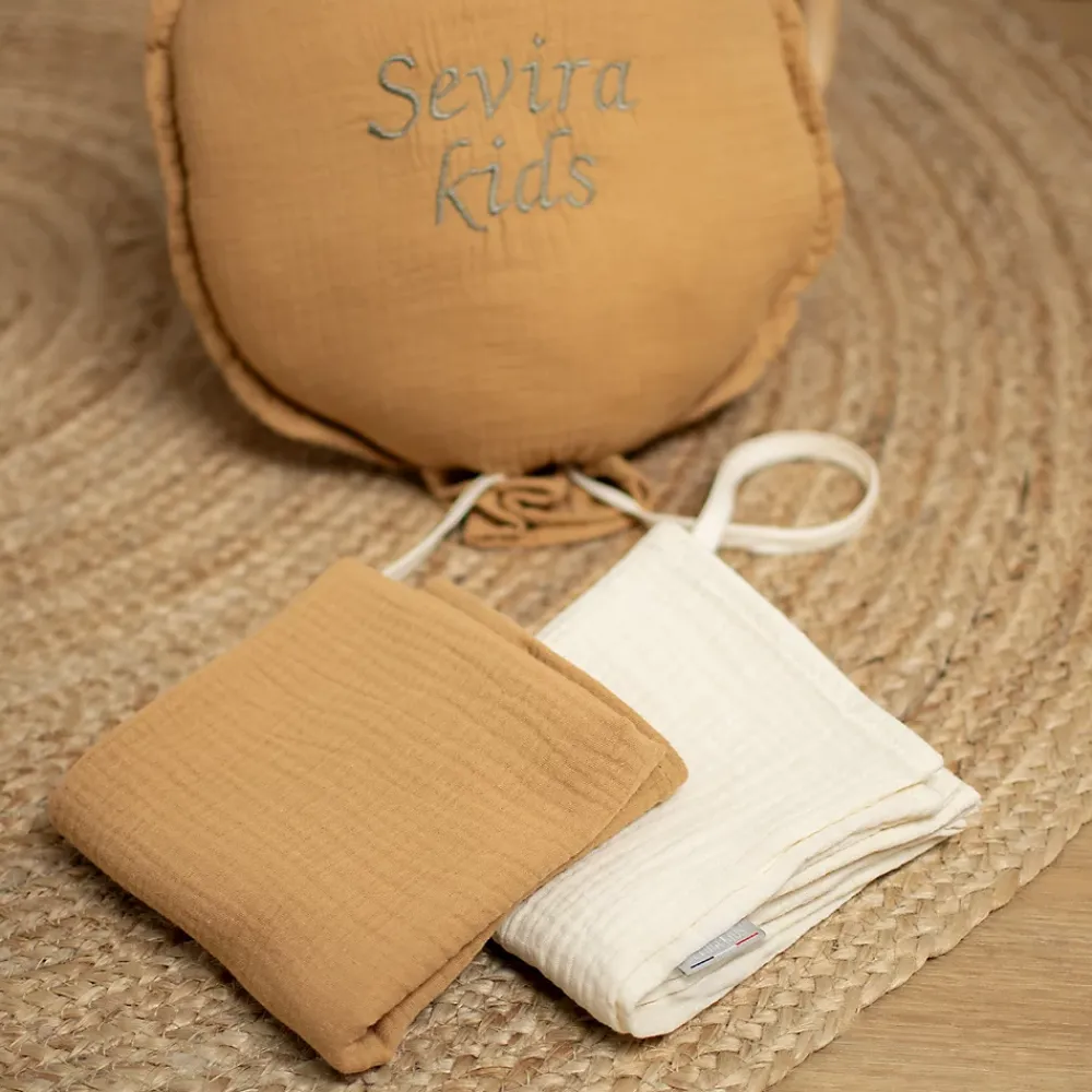Serviette De Toilette|Sevira Kids Lange en gaze de coton Jeanne