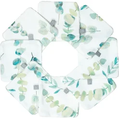 Serviette De Toilette|Sevira Kids Lingettes bébé lavables 8 pièces Eucalyptus