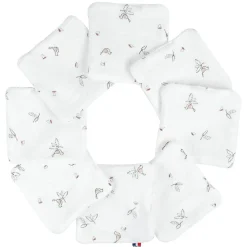 Serviette De Toilette|Sevira Kids Lingettes bébé lavables 8 pièces Melody