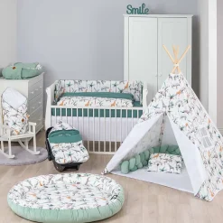 Sevira Kids Lot de 2 langes en bambou Safari