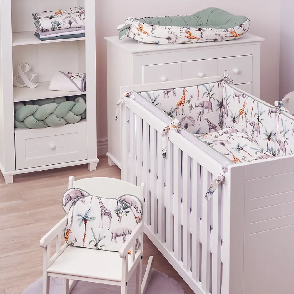 Sevira Kids Lot de 2 langes en bambou Safari
