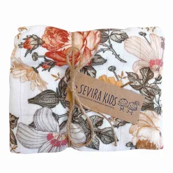 Serviette De Toilette|Sevira Kids Maxi lange couverture en viscose de bambou Neo Vintage