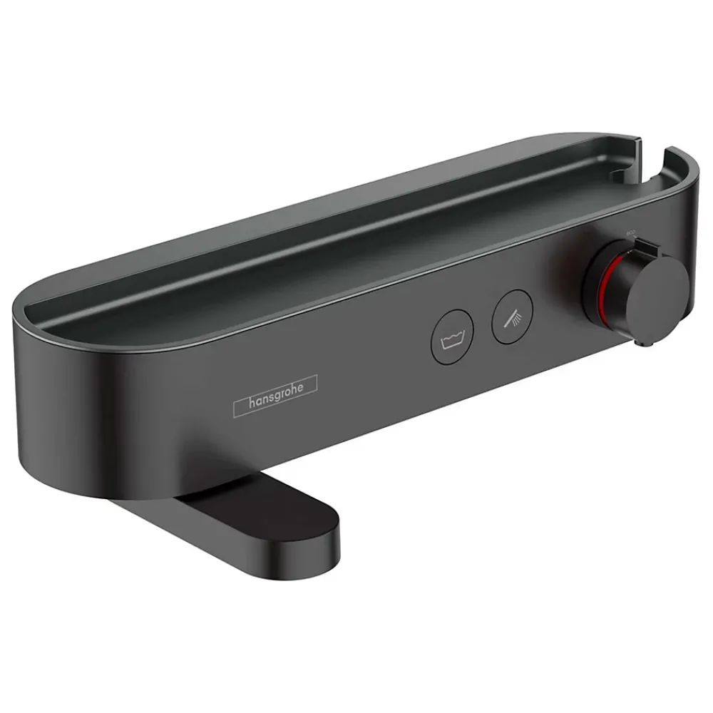 Robinet De Douche|Hansgrohe ShowerTablet Select Thermostatique bain/douche 400 noir mat 24340670