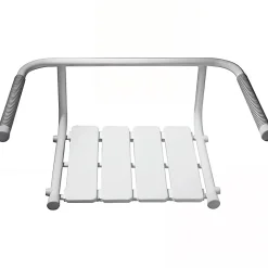 Siège De Douche|Sanindusa Siege de Baignoire PMR normes handicapé universel 70 blanc