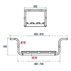 Siège De Douche| Siège de baignoire en inox extensible de 65 à 91 cm blanc charge maximale 90 Kg
