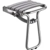 Siège De Douche|Godonnier Siège de douche en aluminium gris charge maximale 225 kg
