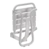 Siège De Douche|Godonnier Siège de douche en aluminium blanc charge maximale 225 kg