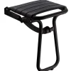 Godonnier Siège de douche en aluminium noir Confort charge maximale 150 kg