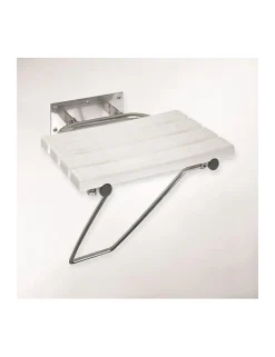 Siège De Douche|Bemeta Siège de douche escamotable HELP avec jambe de sécurité en acier