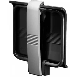 Siège De Douche|Pellet Siège de douche escamotable Arsis - Gris anthracite et Gris mat