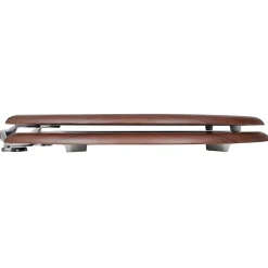 Abattant Wc|Helloshop26 Siège de toilette avec couvercle MDF mdf marron