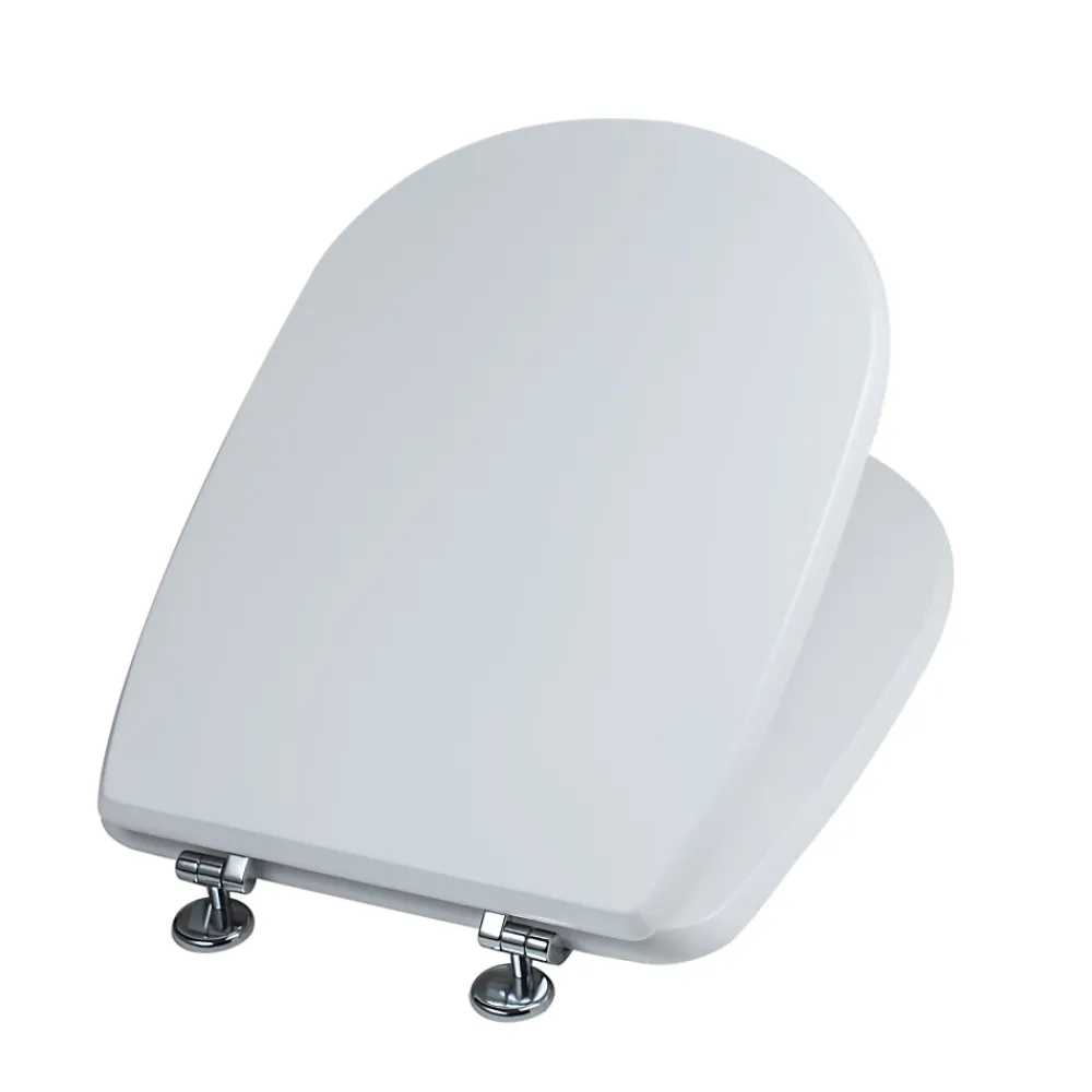 Kiamami Valentina Siège De Toilette Compatible Modèle Diana En Mdf Blanc
