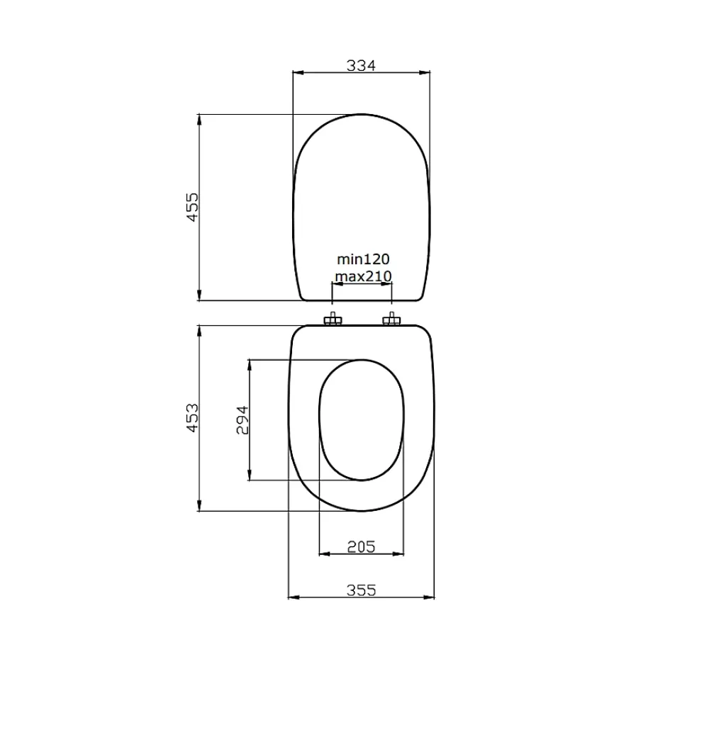 Kiamami Valentina Siège De Toilette Compatible Modèle Diana En Mdf Blanc