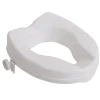 Aidapt Siège de toilette surélevé en plastique sans couvercle Senator blanc - Hauteur 5 cm VR224C