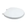 Kiamami Valentina Siège De Toilette Universel En Mdf Avec Charnières En Nylon