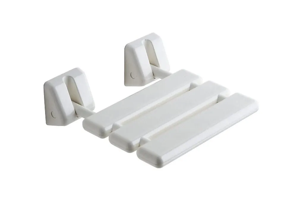 Siège De Douche|Kiamami Valentina Siège Pliant Pour Personnes Âgées Et Handicapées Blanc