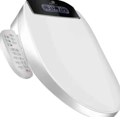 Wc Japonais|Nature Pro Siège Toilette Japonaise Complet, Abattant WC Japonais Lavant Séchant cuvette Japonaise Chauffante, Bidet Toilette WC eau chaude