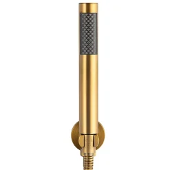 Colonne De Douche Encastrable|Silla Global Silla Élégant Colonne de Douche retro en Laiton Encastrée, Ensemble de Douche Mécanique, Vintage Doré