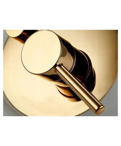 Colonne De Douche Encastrable|Silla Global Silla Élégant Colonne de Douche en Laiton Encastrée, Ensemble de Douche Mécanique, Doré