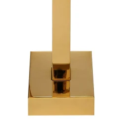 Silla Global Silla élégant Robinet de Baignoire sur pied avec inverseur et bec rotatif avec douchette et flexible, Doré