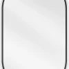 Miroir Grossissant|Silla Global SILLA Miroir mural ovale, 80 x 45 cm, cadre noir