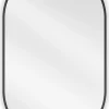 Miroir Grossissant|Silla Global SILLA Miroir mural ovale, 85 x 50 cm, cadre noir