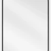 Silla Global SILLA Miroir mural ovale, 90 x 45 cm, cadre noir