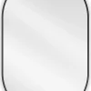 Miroir Grossissant|Silla Global SILLA Miroir mural ovale, 90 x 55 cm, cadre noir