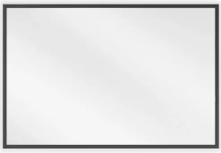 Silla Global SILLA Miroir mural rectangulaire, 60 x 40 cm, cadre noir