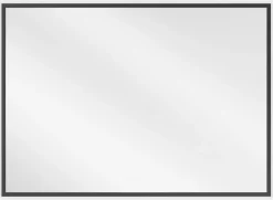 Silla Global SILLA Miroir mural rectangulaire, 70 x 50 cm, cadre noir