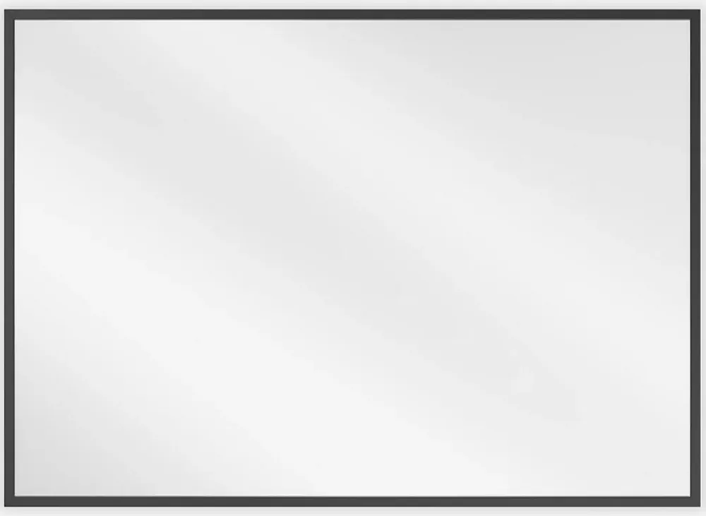 Silla Global SILLA Miroir mural rectangulaire, 70 x 50 cm, cadre noir