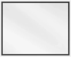 Silla Global SILLA Miroir mural rectangulaire, 50 x 40 cm, cadre noir