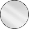 Silla Global SILLA Miroir mural rond, 90 cm, cadre noir