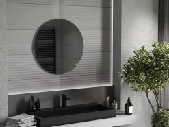 Miroir Grossissant|Silla Global SILLA Miroir mural rond, 70 cm, sans cadre