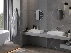 Miroir Grossissant|Silla Global SILLA Miroir mural rond, 30 cm, cadre chromé