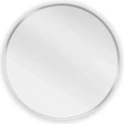 Miroir Grossissant|Silla Global SILLA Miroir mural rond, 50 cm, cadre chromé
