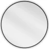 Miroir Grossissant|Silla Global SILLA Miroir mural rond, 65 cm, cadre noir