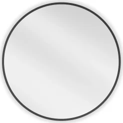 Miroir Grossissant|Silla Global SILLA Miroir mural rond, 60 cm, cadre noir