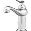 Robinet Lavabo Et Vasque|Silla Global SILLA Mitigeur lavabo retro en Laiton, économie d'eau, Chromé