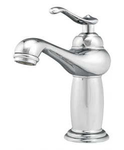 Robinet Lavabo Et Vasque|Silla Global SILLA Mitigeur lavabo retro en Laiton, économie d'eau, Chromé