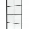 Silla Global Silla Pare-baignoire fixe, 80x140 cm, Noir