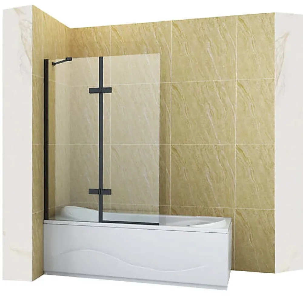 Pare-Baignoire|Silla Global Silla Pare-baignoire GARETT, fixe, 120x150 cm, Noir