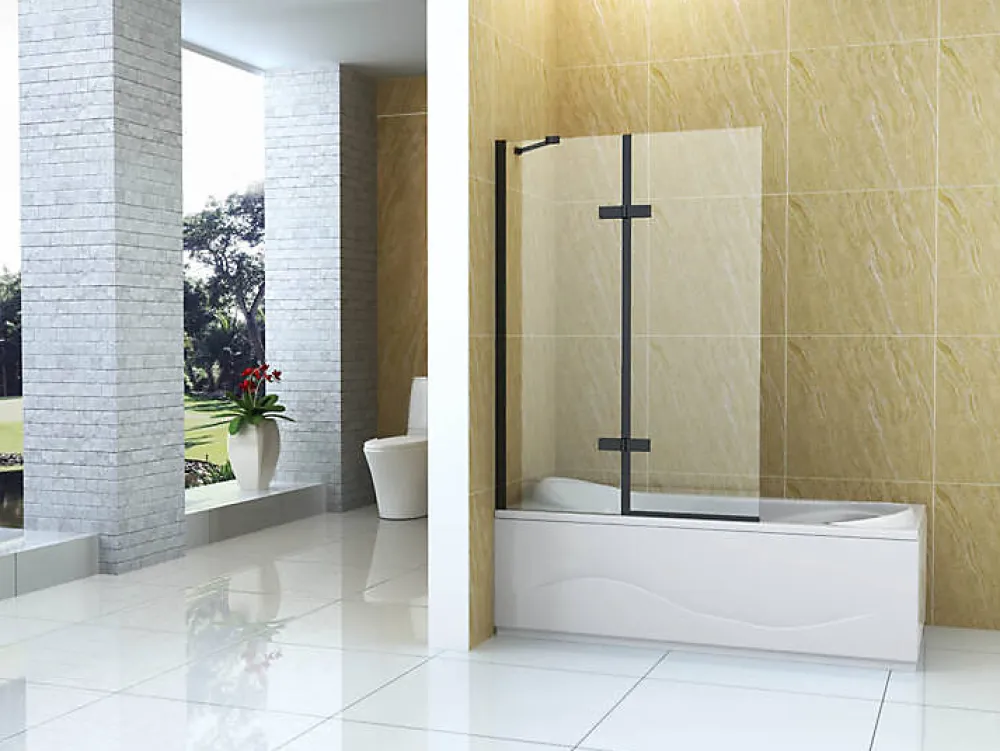 Pare-Baignoire|Silla Global Silla Pare-baignoire GARETT, fixe, 120x150 cm, Noir