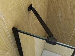 Pare-Baignoire|Silla Global Silla Pare-baignoire MADISON+, fixe, 60x140 cm, Noir