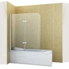 Silla Global Silla Pare-baignoire MARION, pivotant, 120x140 CM, Chromé