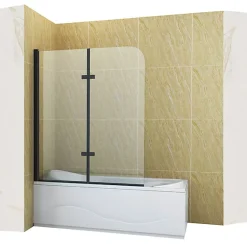 Pare-Baignoire|Silla Global Silla Pare-baignoire MARION, pivotant, 100x140 CM, Noir